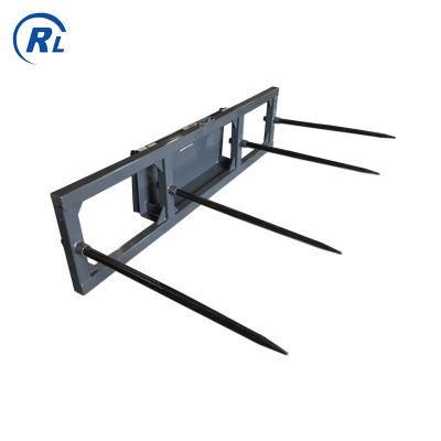 Qingdao Ruilan Customize Tractor Bale Spear Attachment with Tines for Sales