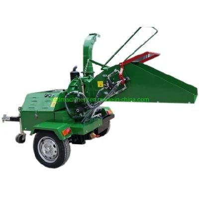 Disc Woodworking Machinery Dh-22 Towable Branch Cutter Forestry Chipper Shredder