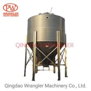 Best Design and Good Quality Hot Galvanized Feed Silo for Poultry Farming House