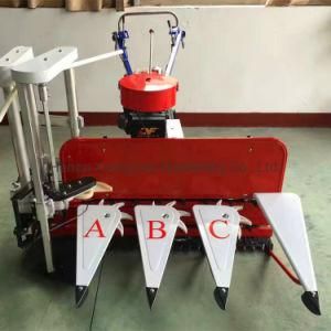 Wheat Rice Sesame Soybean Mini Diesel Grain Reaper Manual Harvester Manual Reaper