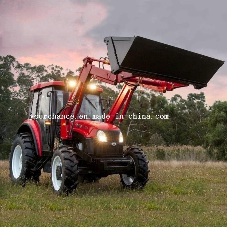 New Design Tz06D Euro Quick Hitch Type 4in1 Bucket Tractor Front End Loader Made in China