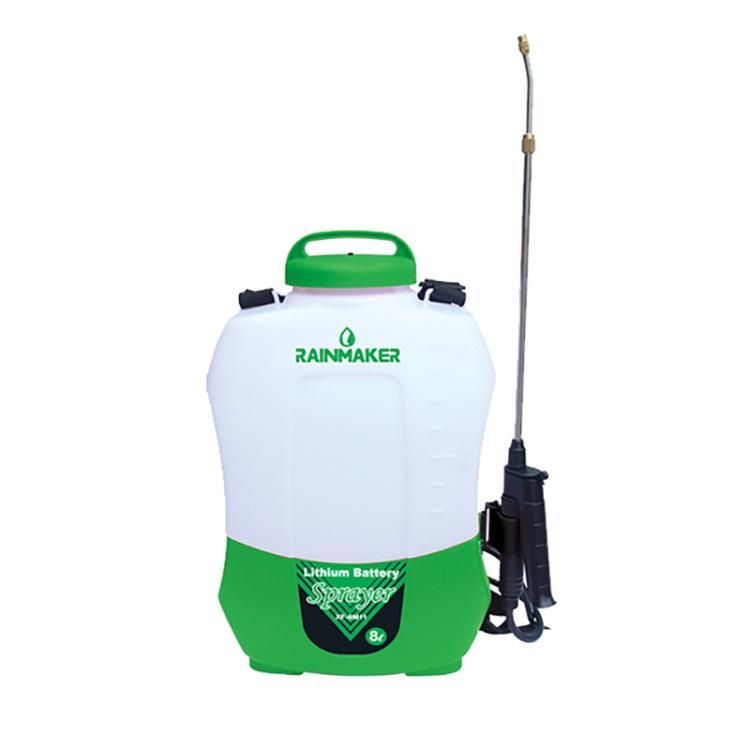 Rainmaker 8L Garden Backpack Rechargeable Operated PE Sprayer