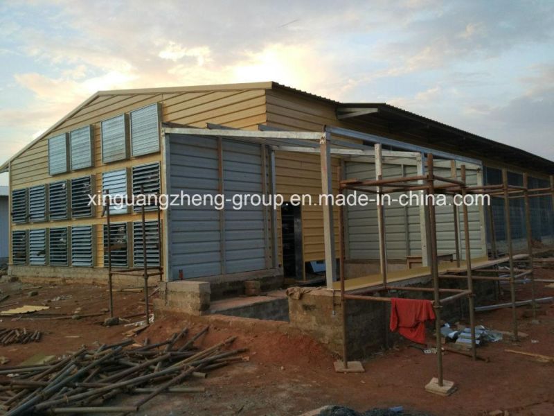 Survival Rate 98% Prefabricated Steel House with Ce