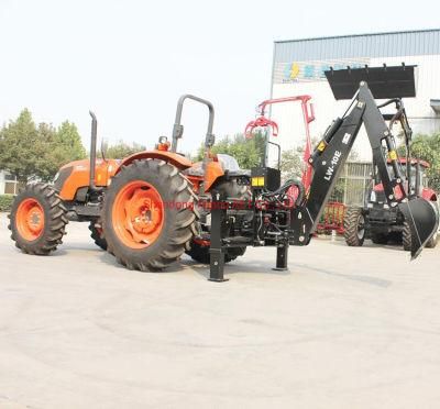 Tractor Pto Driven Side Shift Towable Backhoe
