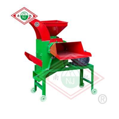 Farm Mmachine Hay Cutter Chaff Machine Cutter Grass Cutting Chopper Machines for Cow Fodder Shredder 3 in 1 Feed Processing Machinery