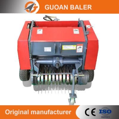 Tractor Equipments Agricultural 850 Mini Round Hay Baling Machine