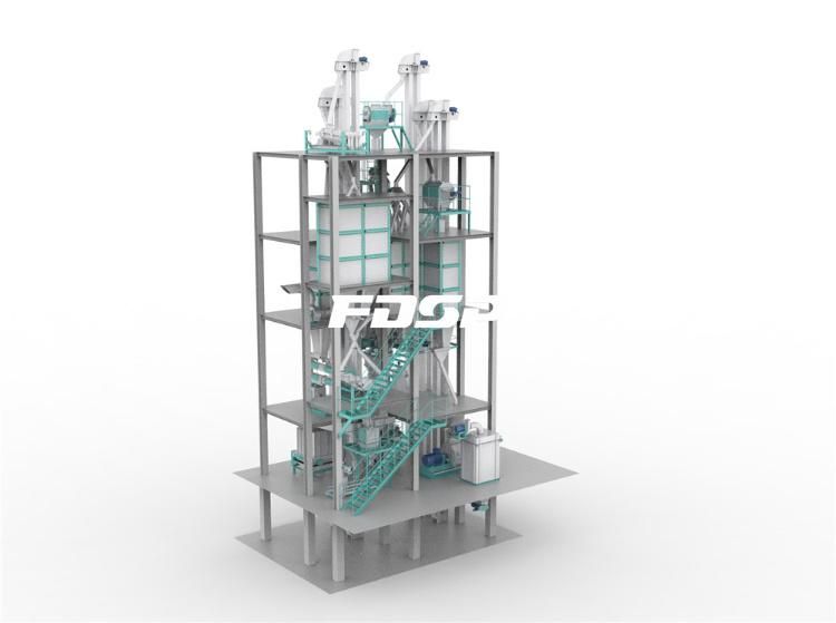 Long Life Used Aqua Fish Feed Production Line