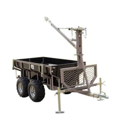 Garden Tipper Truck Trailers Manufacturing Hydraulic Lifting Dump Trailer