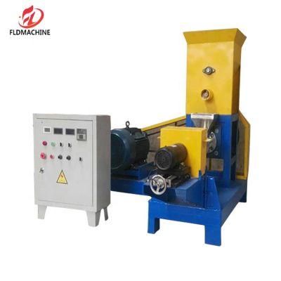 Animal Floating Fish Feed Pellet Making Machine 180-200kg/H Pet Bird Piglets Food Mill Extruder Machine