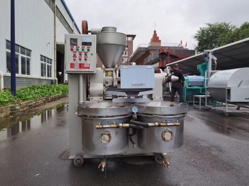 Fully Automatic Combined Vegetable Commercial Groundnut Oil Screw Oil Extraction Machine