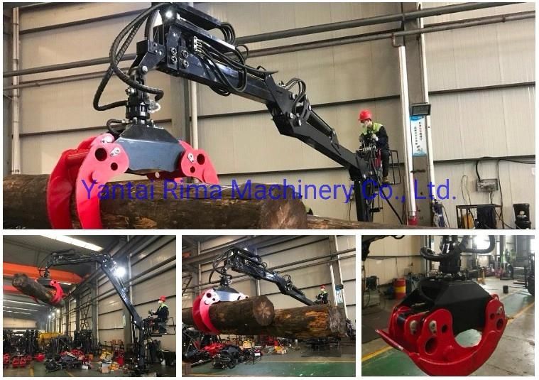 Rima RC 3m Small Log Crane for ATV Trailer