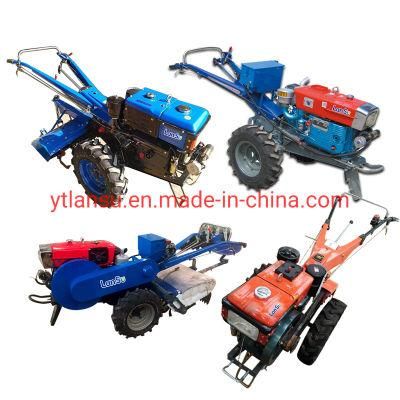 Walking Tractor Two Wheelpower Tiller Walking Tractor Seeder for Walking Tractor