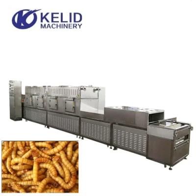 Industrial Microwave Bsfl Mealworm Drying Baking Oven Machine