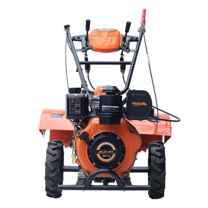 Multifunction Field Management Machine Petrol Rotary Cultivator Mini Power Tiller-Bsx620c