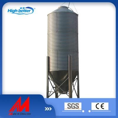 Poultry Galvanized Steel Chicken Storage Feed Silo