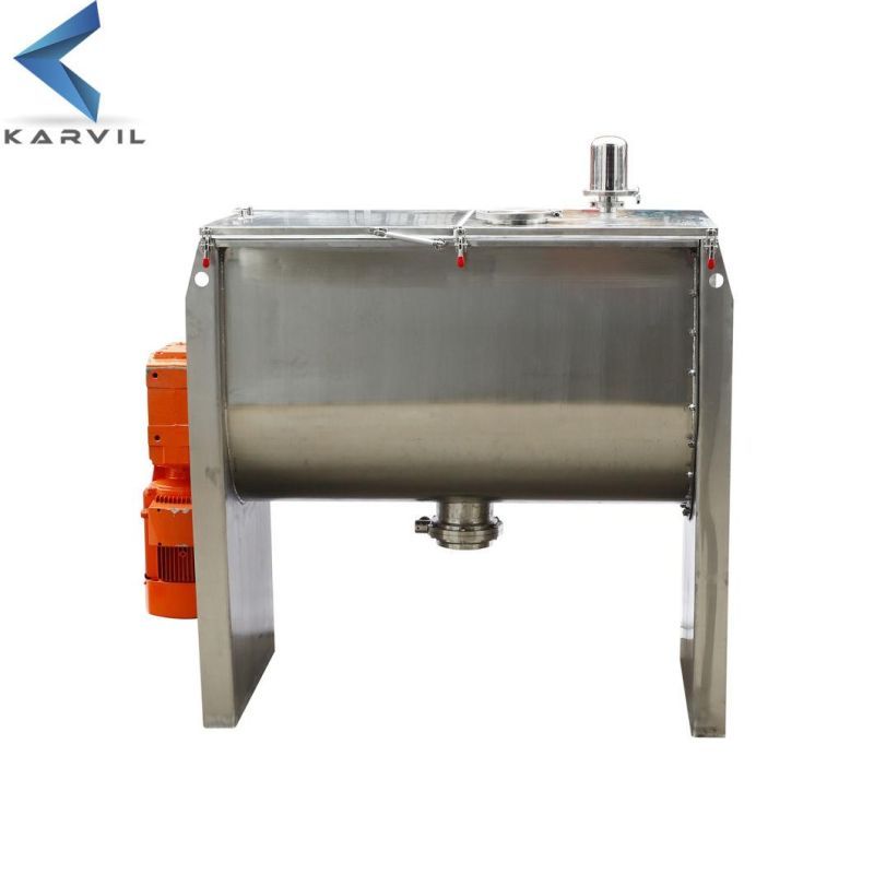 Horizontal Ribbon Blender Mixer for Compound Fertilizer 2000L