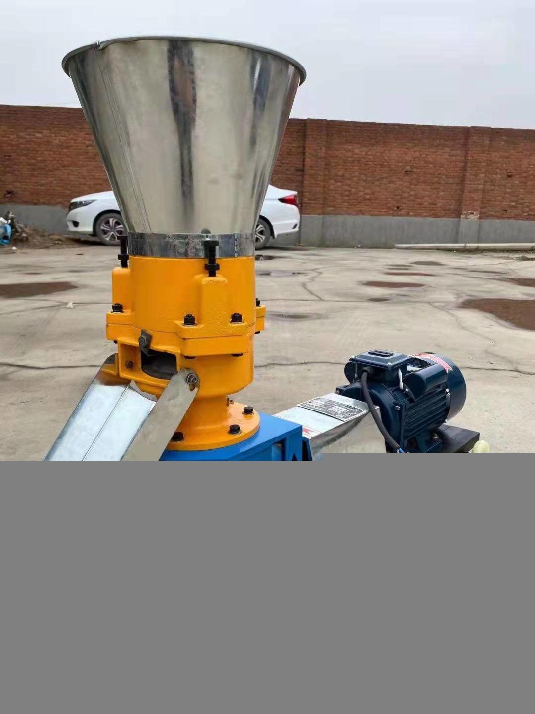 60-2000kg/H Small Poultry Feed Equipment Animal Feed Processing Machine Mini Rabbit Sheep Chicken Animal Feed Pellet Mill Pelletizer