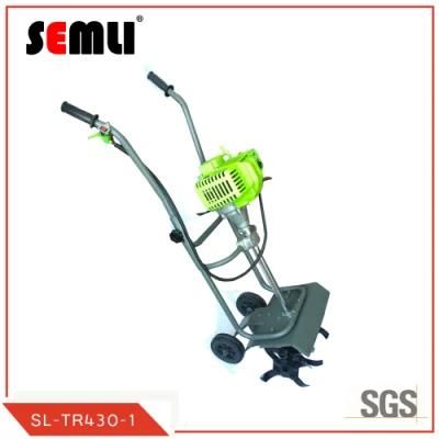 Agricultural Farm Machine Mini Tractor Farm Machinery Self Walking Power Tiller Power Tools Gasoline Rotary Farm Power Tiller with Weeder