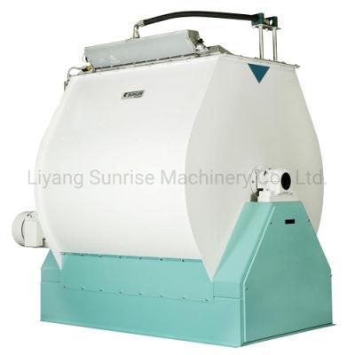 Stainless Steel Double Shaft Paddle Mixer with Screw