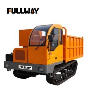 Serviceable Mini Crawler Dumper for Fruits Garden and Grass