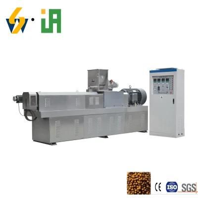 Puffed Extruder Betta Fish Food Pellet Making Equipment Production Line