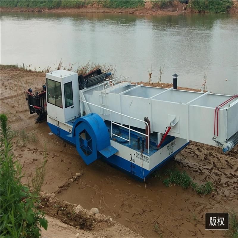 Lake River Weed Harvester Boat Trash Skimmer Boat for Sale