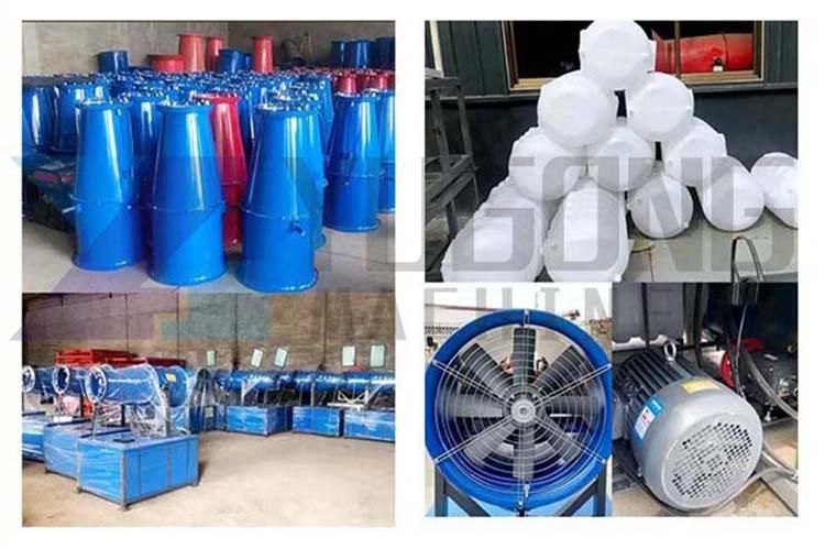 Water Mist Fogger Sprayer Pump Disinfection Fog Cannon Machine