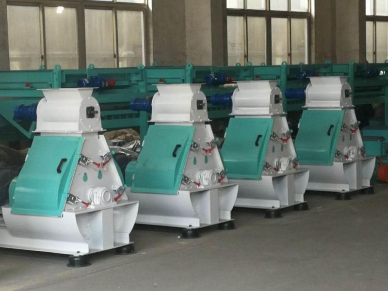 2-4ton Per Hour Chiken Cattle Horse Poultry Animal Feed Production Line with Feed Pelleting Machine/Hammer Mill/Mixer/Packing Scale