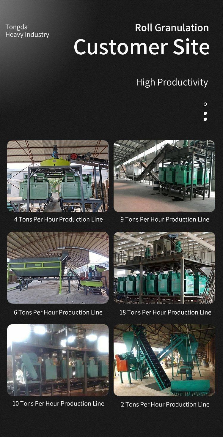 Chicken Manure Compost Compound Fertilizer Machine Production Line Manufacturing Process 