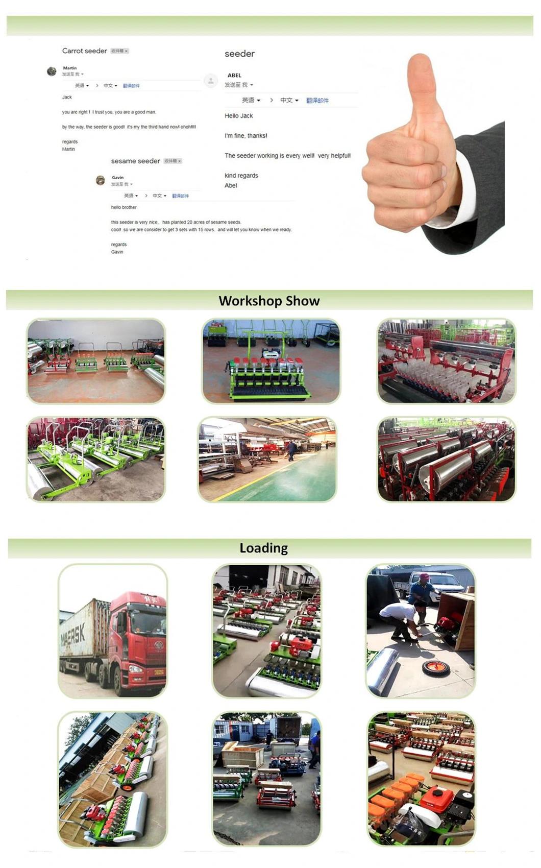 6 Rows Flower Seed Planter / Grass Seeder / Vegetable Seeder (factory selling customization)