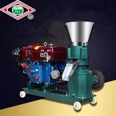Feed Pellet Machine with Diesel Engine Poultry Fish Feed Processing Pellet Machines Chicken Feed Pellet Making Machine