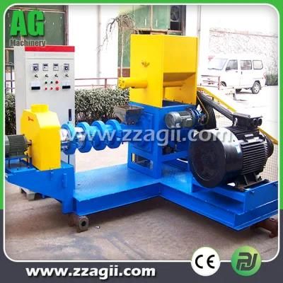 Aquarium Fish Feed Processing Machinery Floating Fish Food Extruder