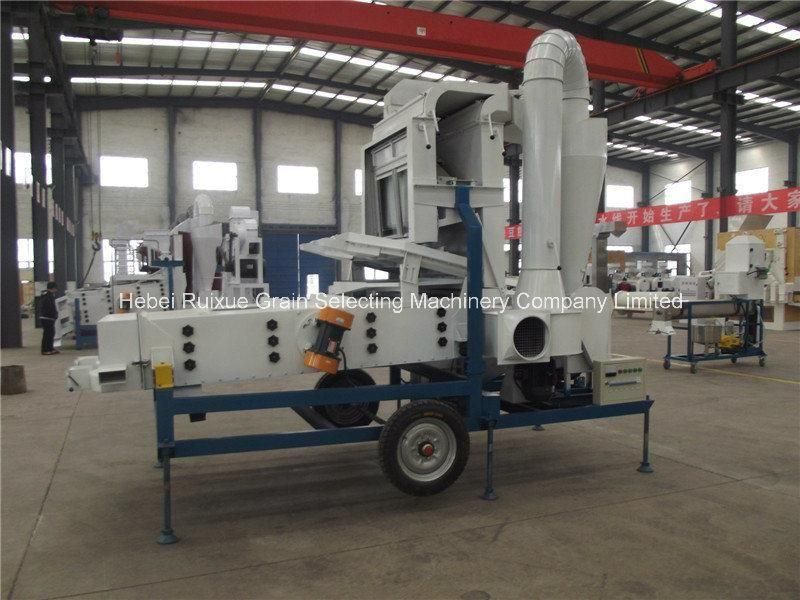 Wheat Maize Rice Soybean Corn Alfalfa Seed Cleaning Machine