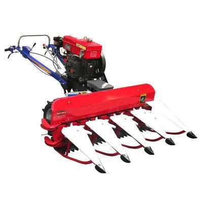 High Stalk Cutting Machine Grain Reaper Binder /Mini Rice Paddy Harvester 4G120A