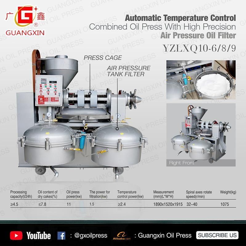 Multi Purpose Groundnut Oil Presser Peanut Sunflower Oil Machine