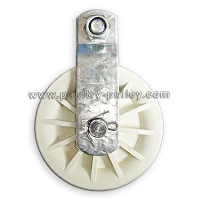 Pulley 3-1/2&quot; Fiberglass Composite for Lifting Chicken Equipment