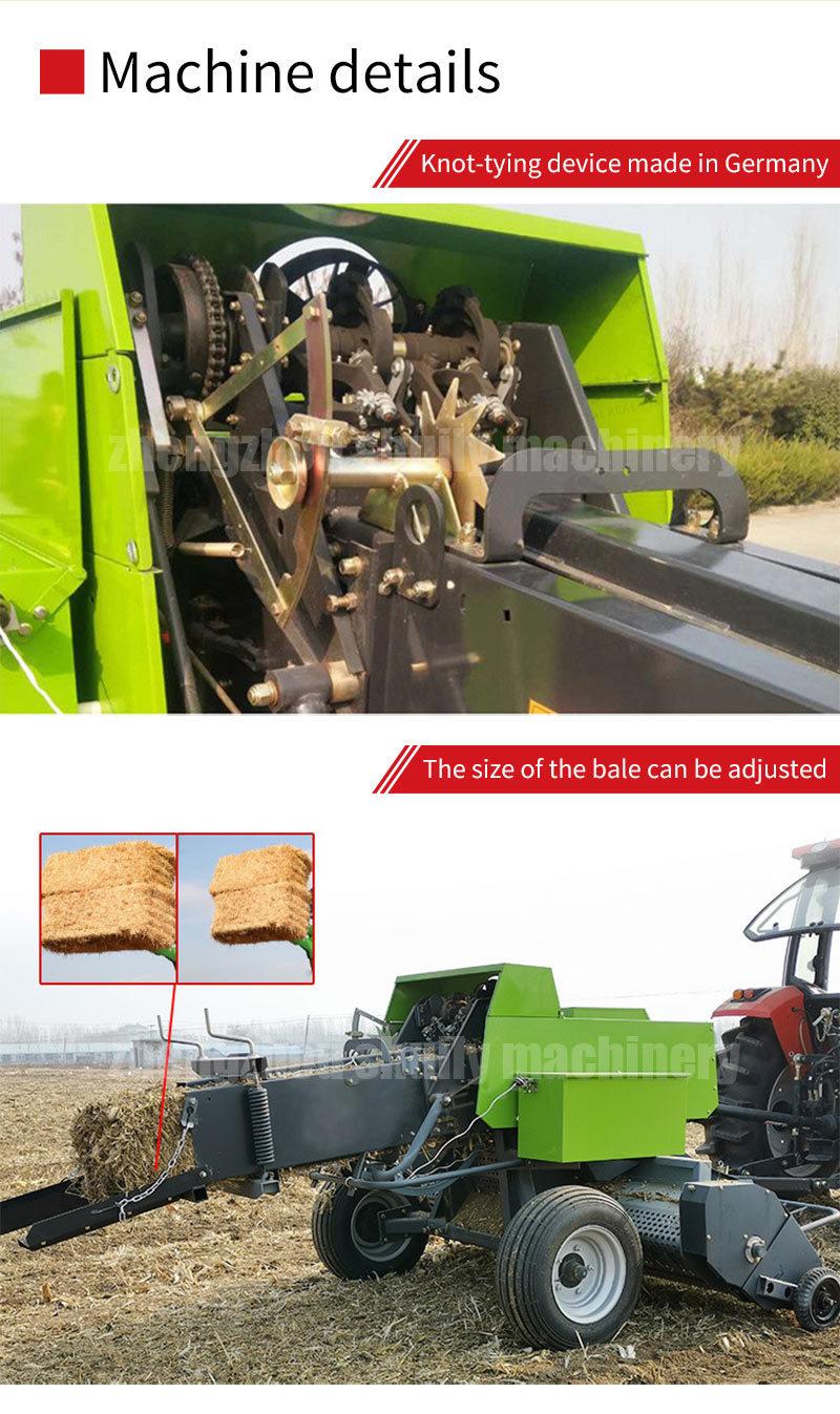 Wheat Hay Straw Baler Machine Mini Square Baler for Sale