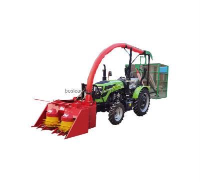 Forage Corn Stalk Grass Chopper Grass Crusher Forage Corn Silage Harvester