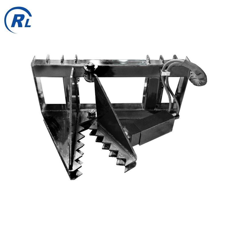 Qingdao Ruilan OEM High Quality Forest Attachment Skid Steer Tree Puller for Sale