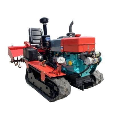 Excellent Production Hydraulic Crawler Tractor Agricultural Remote Control Crawler Tractor