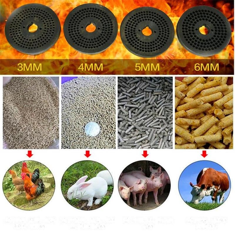 Hot Sale Factory Type 125 Household Animal Small Feed Pellet Making Machine