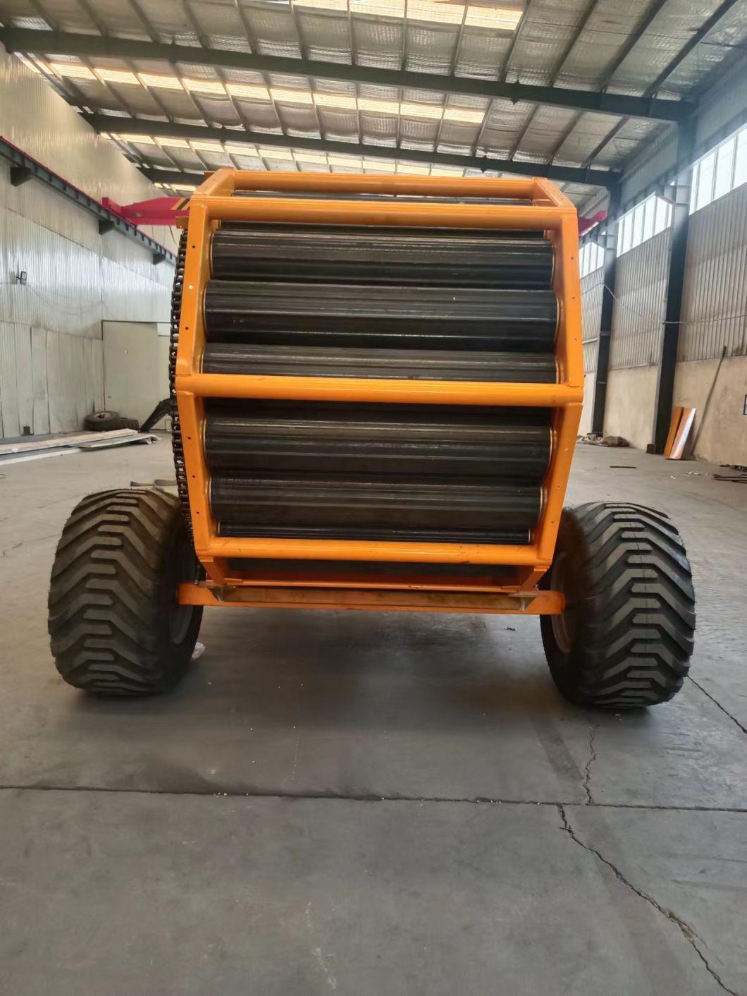 Factory Supply Automatic Corn Silage Packing Round Hay Baler