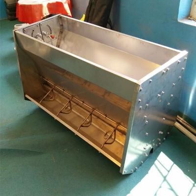 Stainless Steel Double Side Feeder for Pig Crate