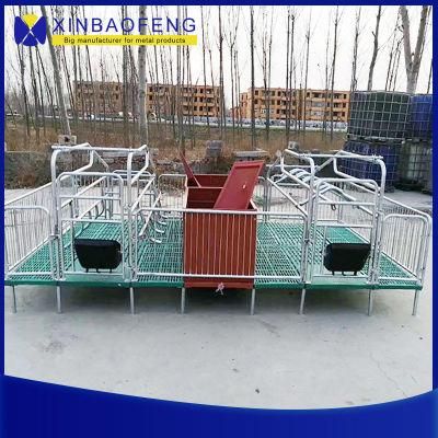 Pig Farming Equipment Farrowing House Galvanized Pig Farrowing Crates