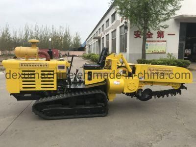 High Speed of Trench Machine for Laying of Optical Cable