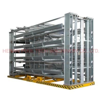 H Type Layer Cage Raising Equipment for 20000 Birds Layer Project