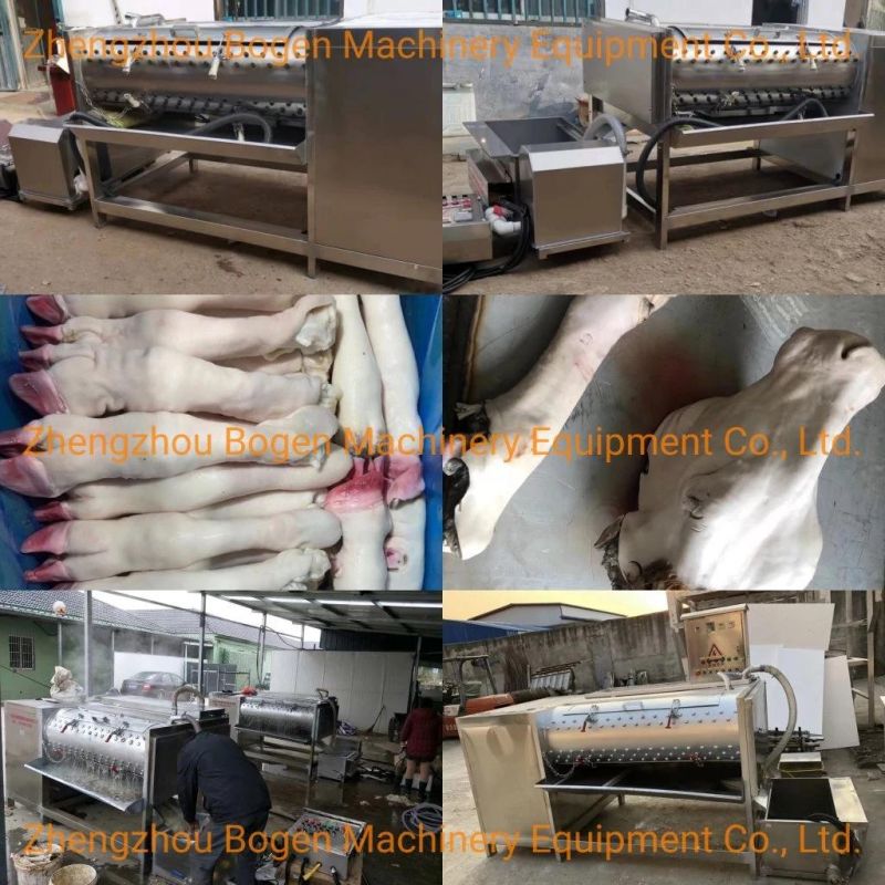 Automatic Sheep Head Sheet Hooves Scalding and Dehairing Machine Depilator