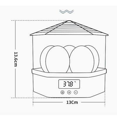 Super Mini 5PCS Automatic Egg Turning Hatching Machine Student Learning Home Egg Incubator