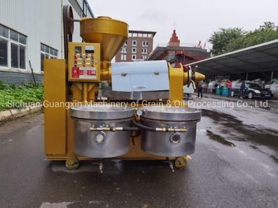 10tpd Guangxin Yzyx140wz Multi Purpose Oil Making Machine Peanut Sunflower Soybean Oil Press with Oil Filter