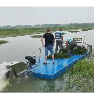 Foam Boat Small Aquatic Weed Harvester